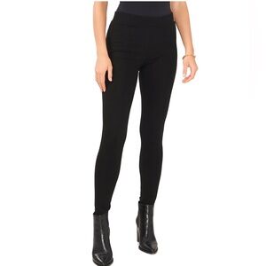 Vince Black Slim Leg Ponte Leggings Size XXS NWT
